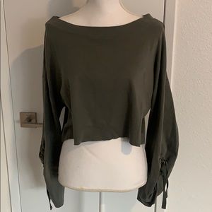 Free People cropped sweater